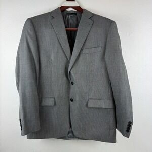LAUREN RALPH LAUREN Mens Blazer Sport Coat Jacket Micro Houndstooth - 44R‎